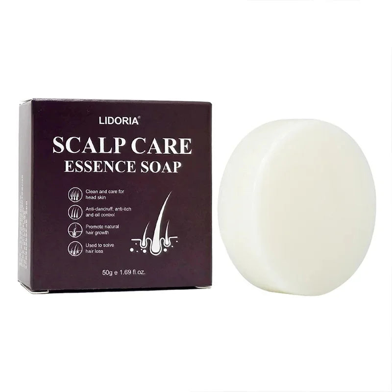 Gray-to-Black Hair Treatment Serum & Shampoo Bar