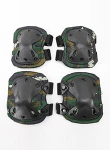 Unisex Camo Knee & Elbow Pads — Impact Protection Set