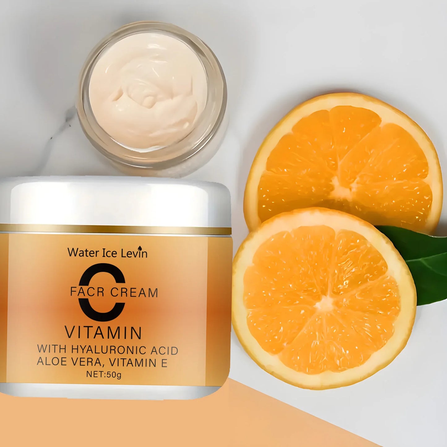 Vitamin C Facial Cream – Hyaluronic Acid, Aloe Vera & Vitamin E