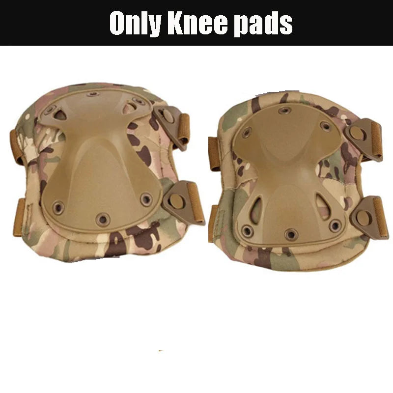 Unisex Camo Knee & Elbow Pads — Impact Protection Set