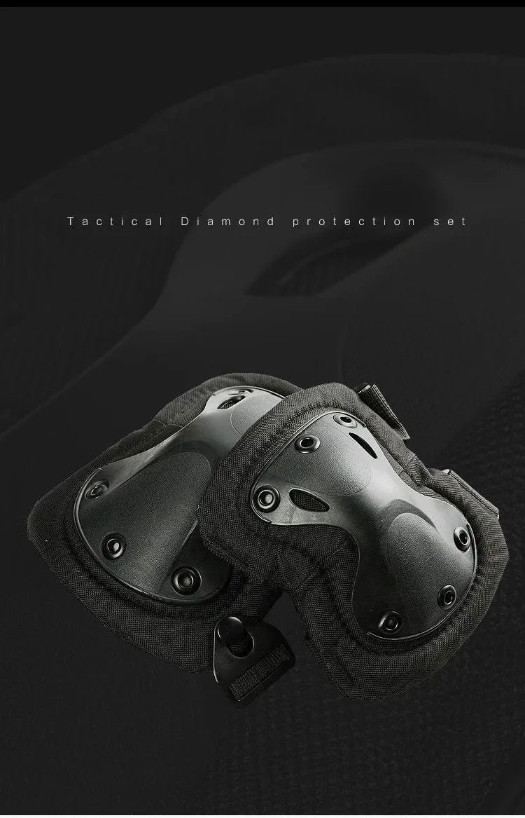 Unisex Camo Knee & Elbow Pads — Impact Protection Set