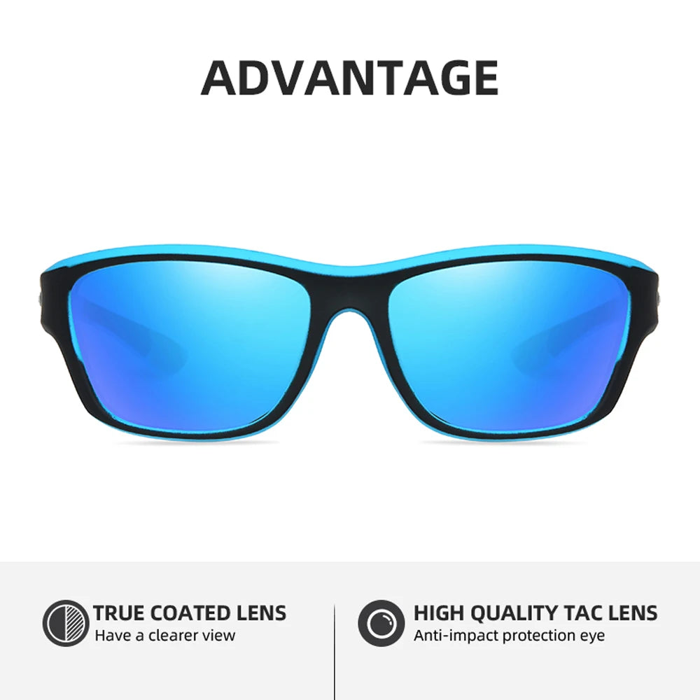 Polarized UV400 Sport Sunglasses – Fishing & Driving