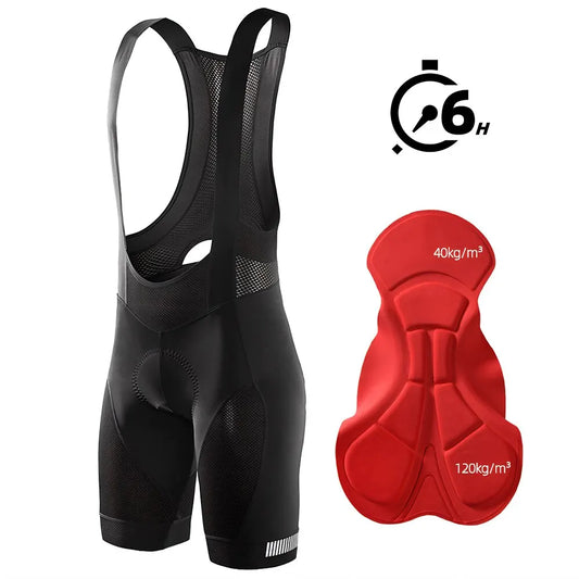 Men Pro Cycling Bib Shorts — 3D Padded, Summer