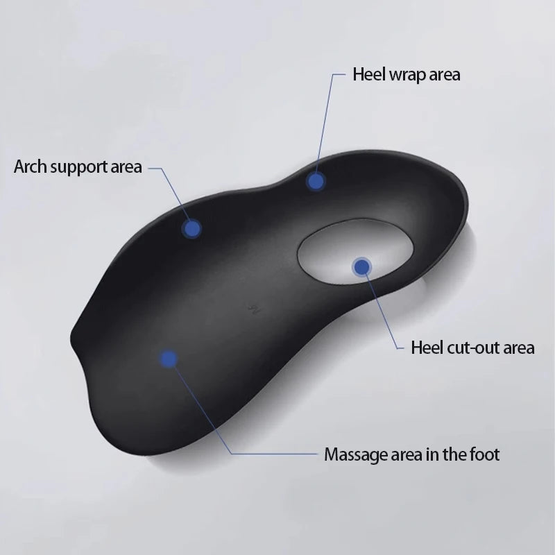 Orthopedic Arch Support Insoles – Flat Foot Relief & Comfort for Men & Women