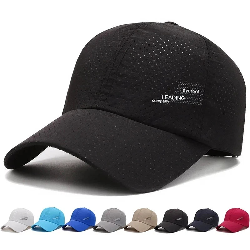 Quick-Dry Outdoor Baseball Cap – Adjustable Sun Hat