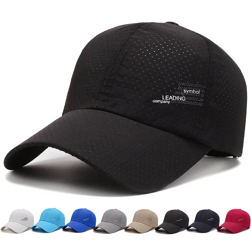 Quick-Dry Outdoor Baseball Cap – Adjustable Sun Hat