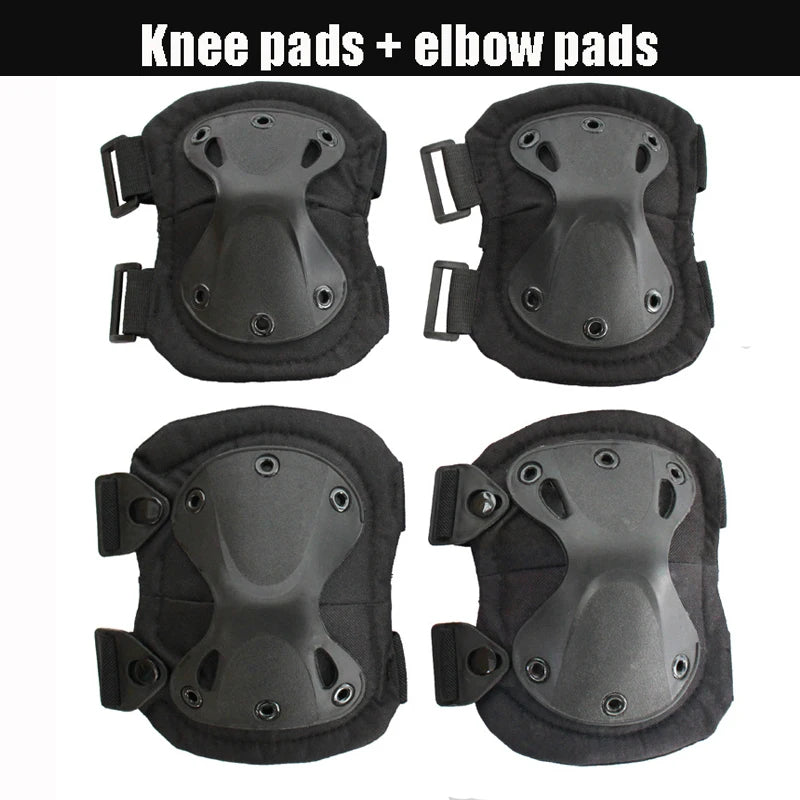 Unisex Camo Knee & Elbow Pads — Impact Protection Set
