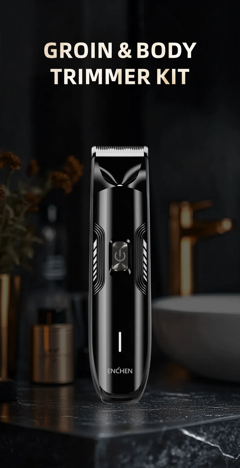 ENCHEN Spark 3 Hair Clippers & Beard Trimmer – Mini Adjustable, USB Rechargeable