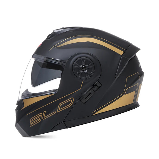 Modular Dual-Visor Motorcycle Helmet – Flip-Up Full Face (Unisex)