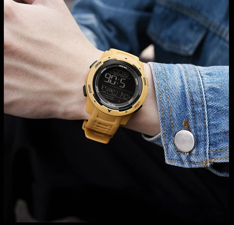 SMAEL 8105 Digital Sports Watch — Waterproof 50 m