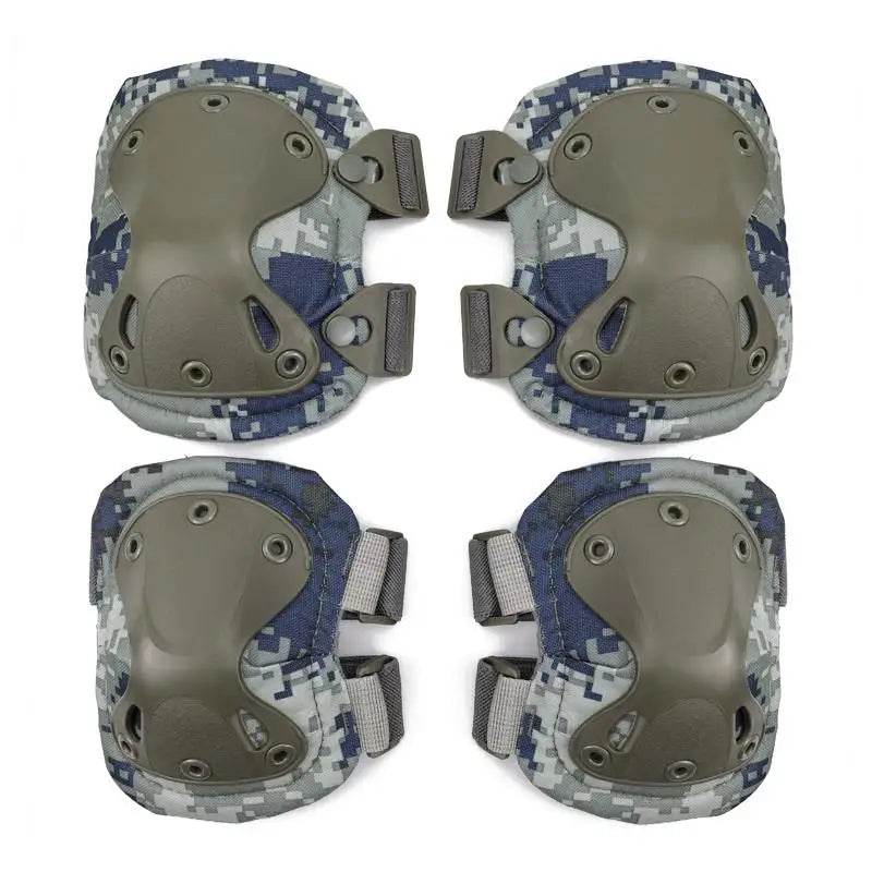 Unisex Camo Knee & Elbow Pads — Impact Protection Set