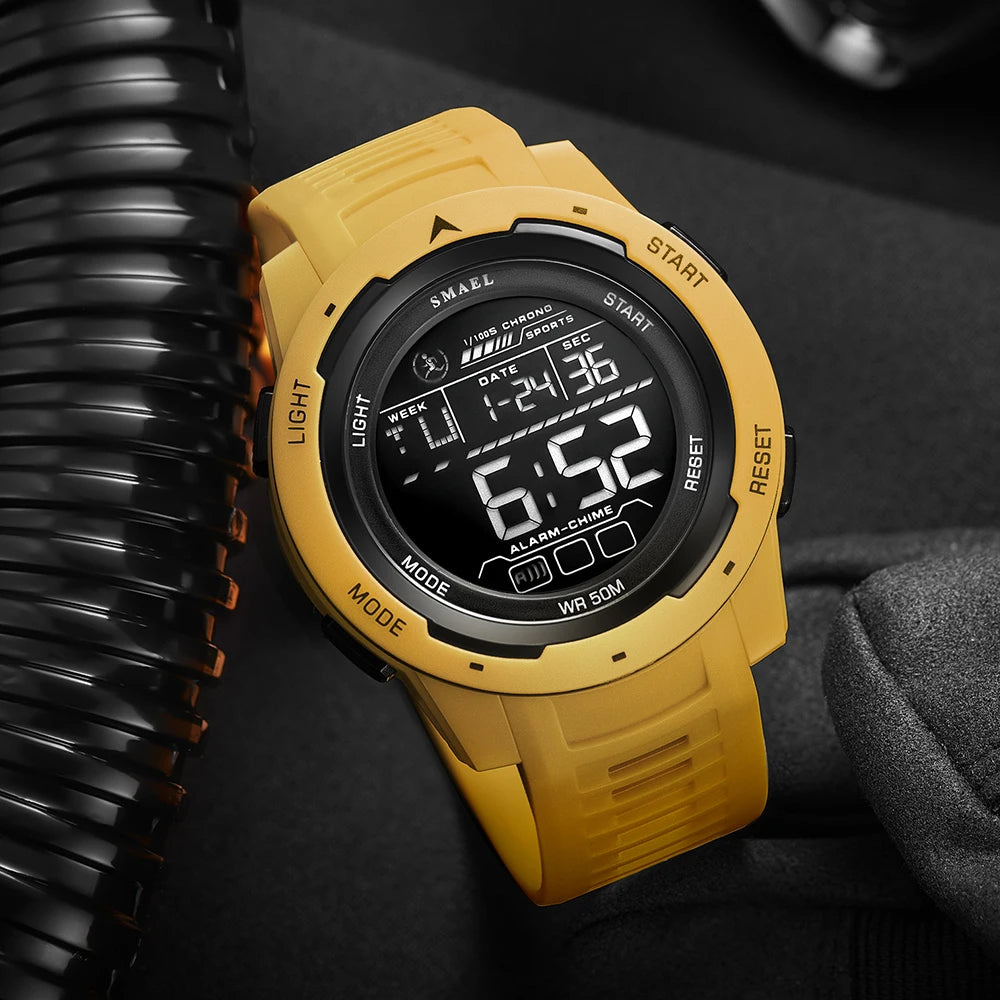 SMAEL 8105 Digital Sports Watch — Waterproof 50 m