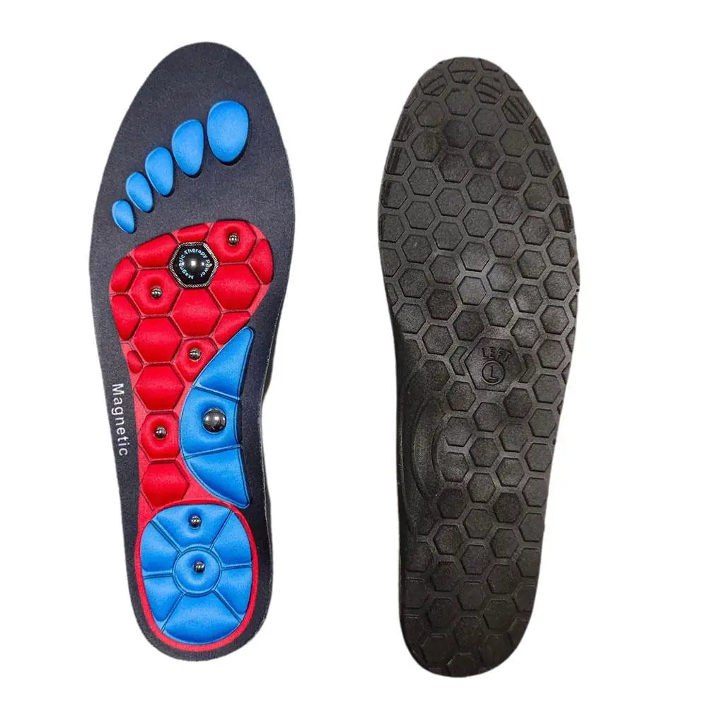 High-End Acupressure Foot Insoles — Orthopedic Gel Magnetic Inserts