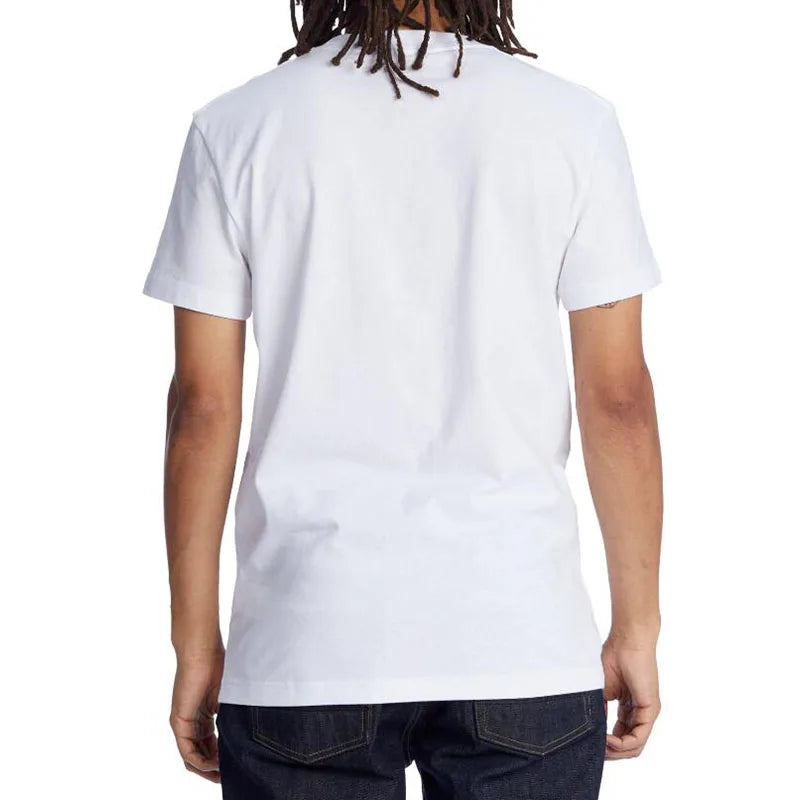 Combed Cotton Crewneck T-Shirt – Solid Color, Short Sleeve