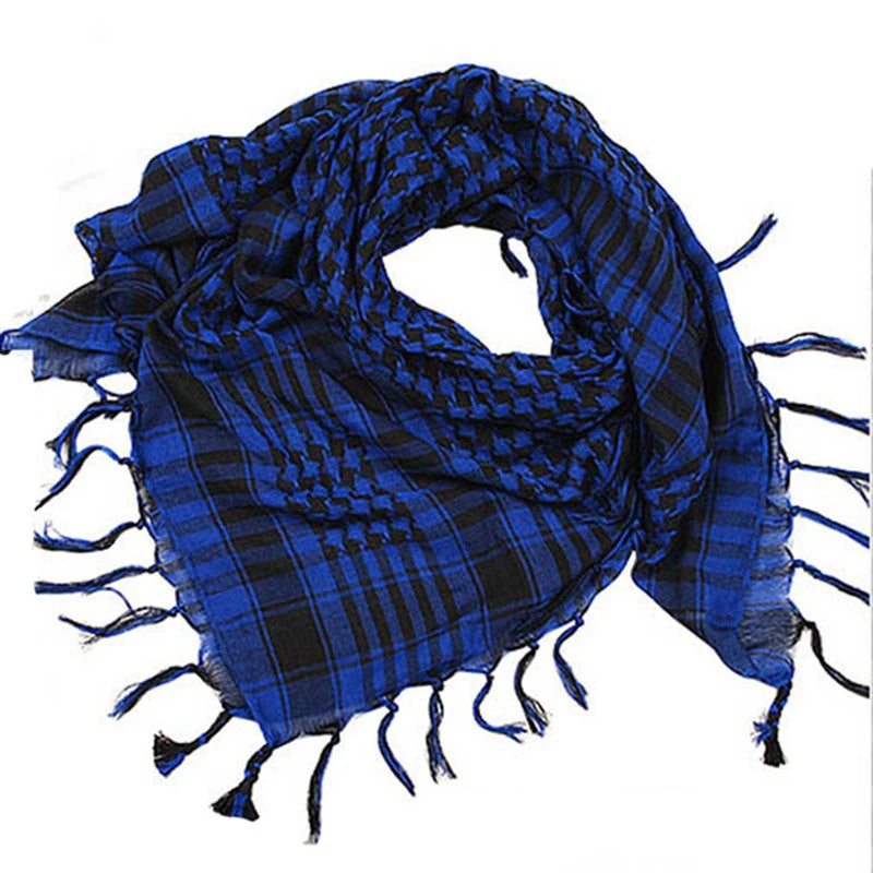 Lightweight Tactical Scarf — Unisex Arab Plaid Head Scarf