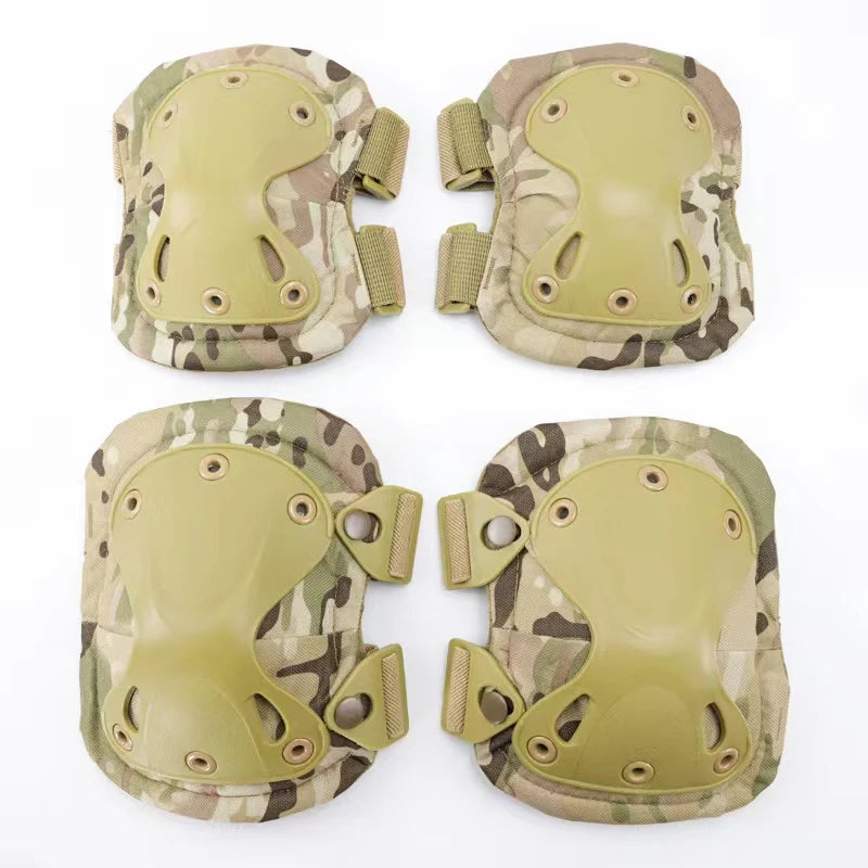 Unisex Camo Knee & Elbow Pads — Impact Protection Set