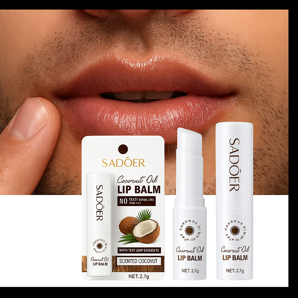 Coconut Lip Balm – Deep Hydration & Lasting Care for Smooth, Healthy Lips Every Day
