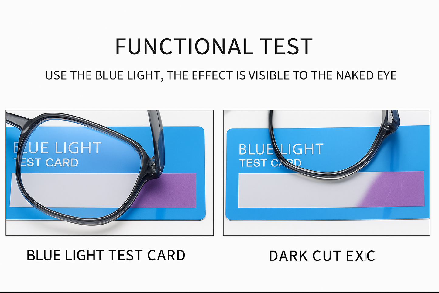 Transparent Square Computer Glasses — Anti Blue Light Eyewear