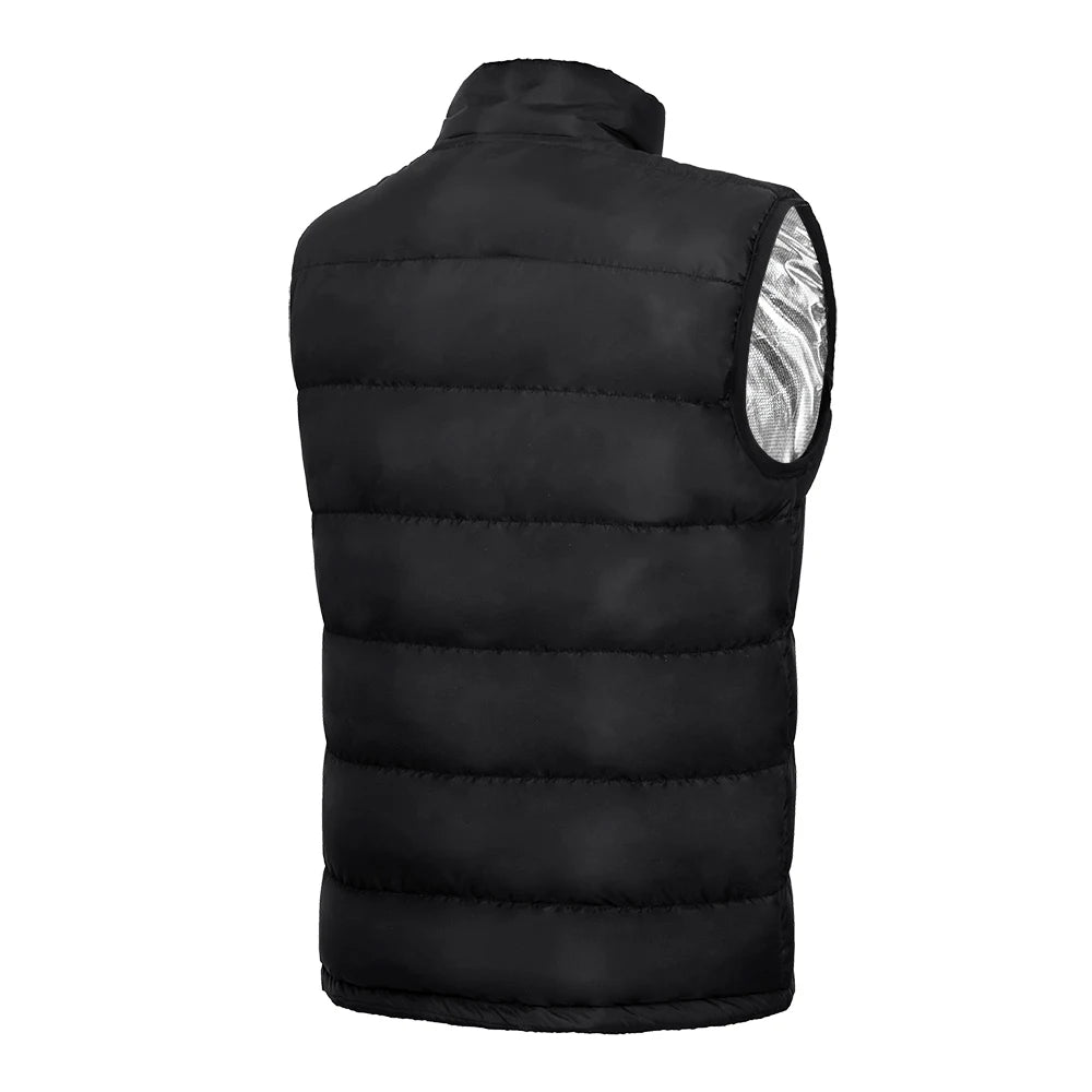 9-Zone Heated Jacket – USB Graphene Heating Coat for Men