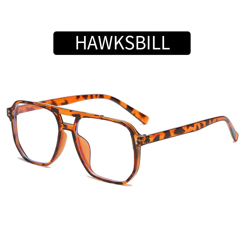 Transparent Square Computer Glasses — Anti Blue Light Eyewear