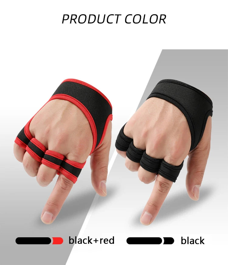 Gym Gloves with Wrist Support – Shock-Absorbing Grip