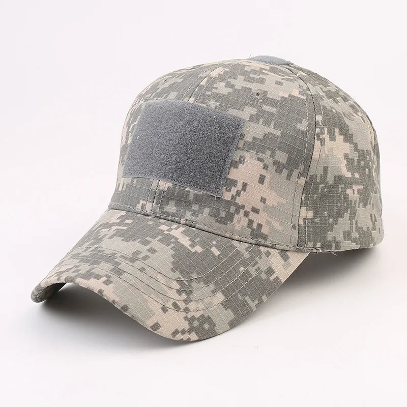 Outdoor Camouflage Baseball Hat — Curved Brim
