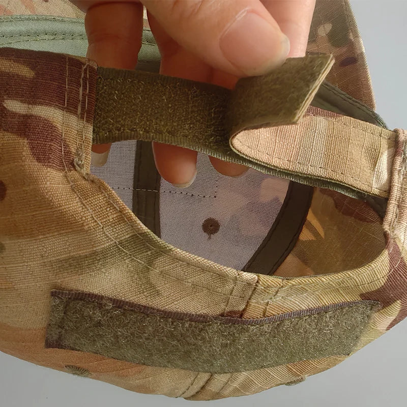 Outdoor Camouflage Baseball Hat — Curved Brim