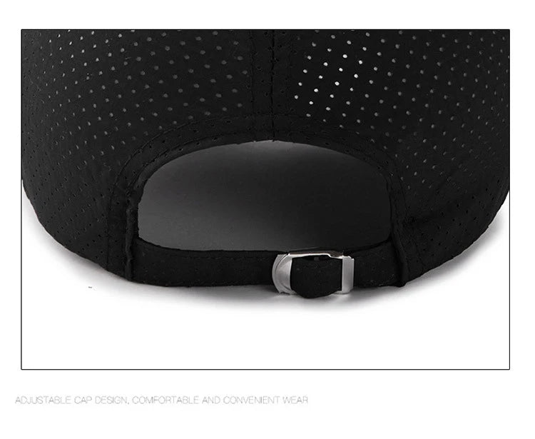 Quick-Dry Outdoor Baseball Cap – Adjustable Sun Hat