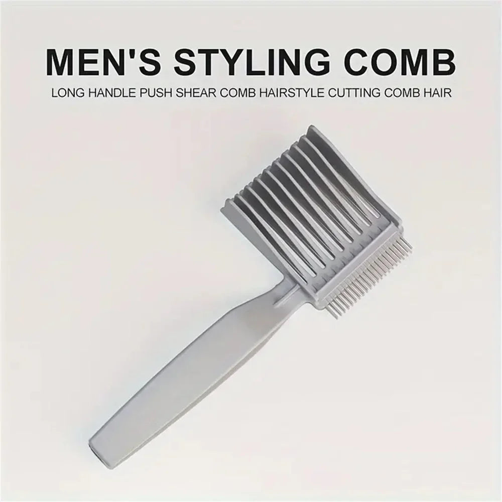 Professional Long Handle Hair Cutting Clipper Comb – Precision Barber Tool