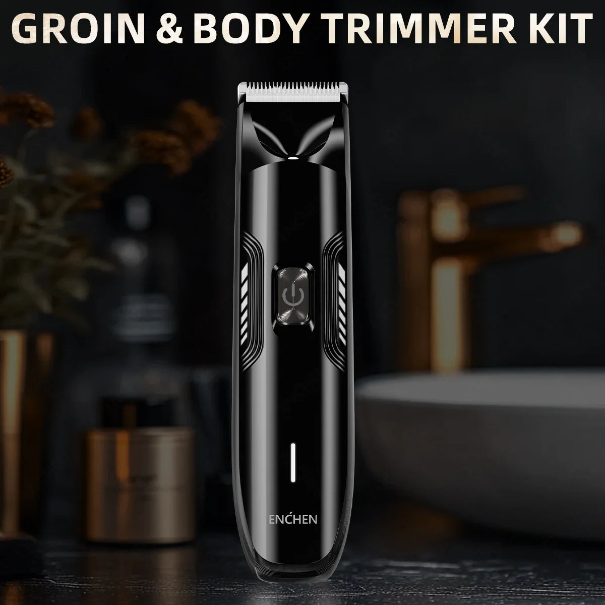 ENCHEN Spark 3 Hair Clippers & Beard Trimmer – Mini Adjustable, USB Rechargeable