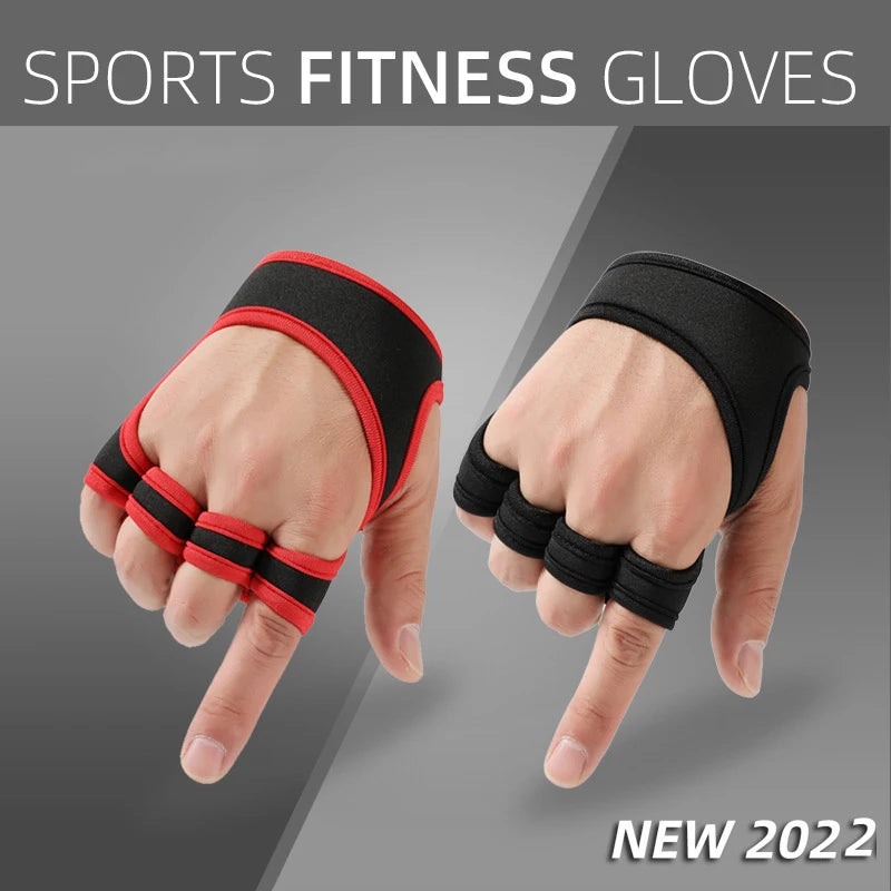 Gym Gloves with Wrist Support – Shock-Absorbing Grip