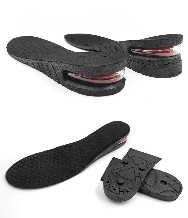Invisible Height Increase Insoles – Adjustable Air-Cushion Heel Lift (Trim-to-Fit)