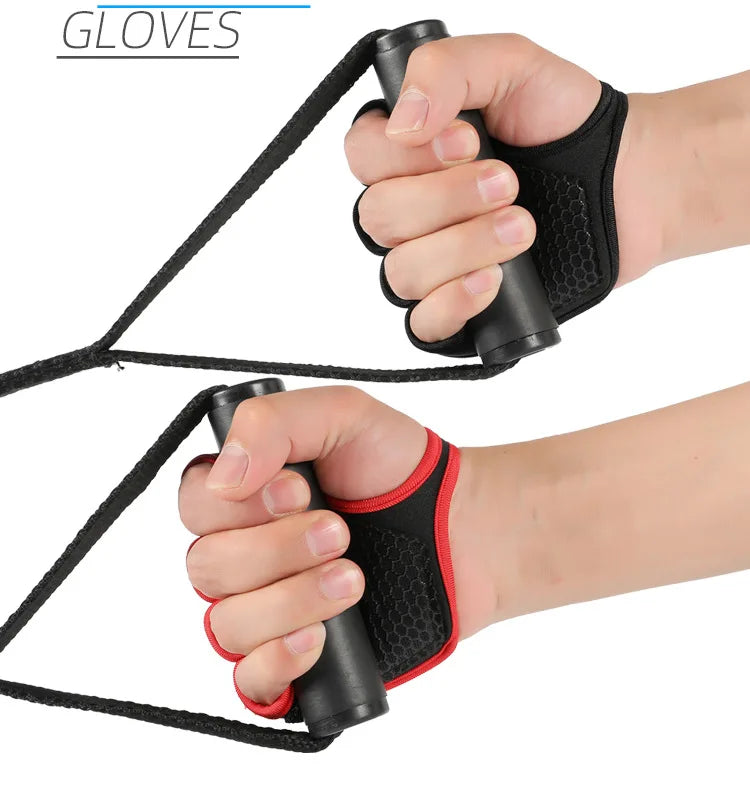 Gym Gloves with Wrist Support – Shock-Absorbing Grip
