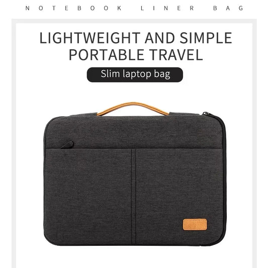 Shockproof Laptop Sleeve Bag (14–15.6") – Business Travel Notebook Case