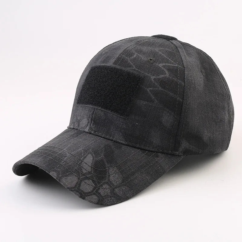 Outdoor Camouflage Baseball Hat — Curved Brim