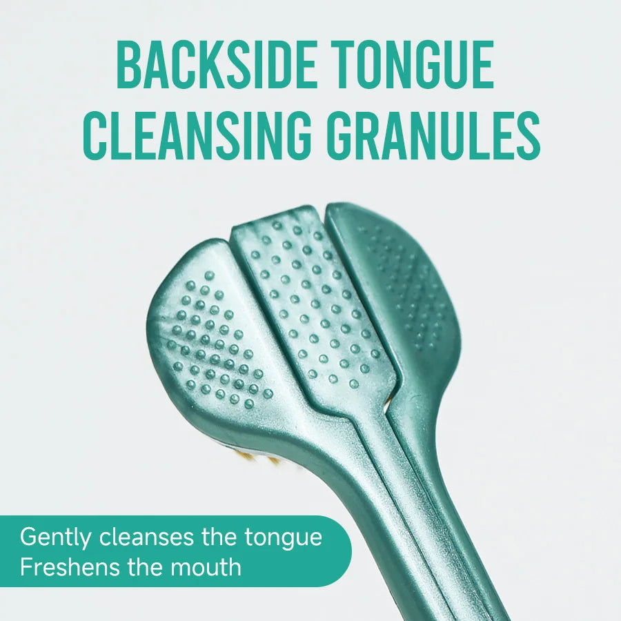 x3D Manual Toothbrush (U-Shape) – Ultra-Soft Silicone Full-Mouth Brush