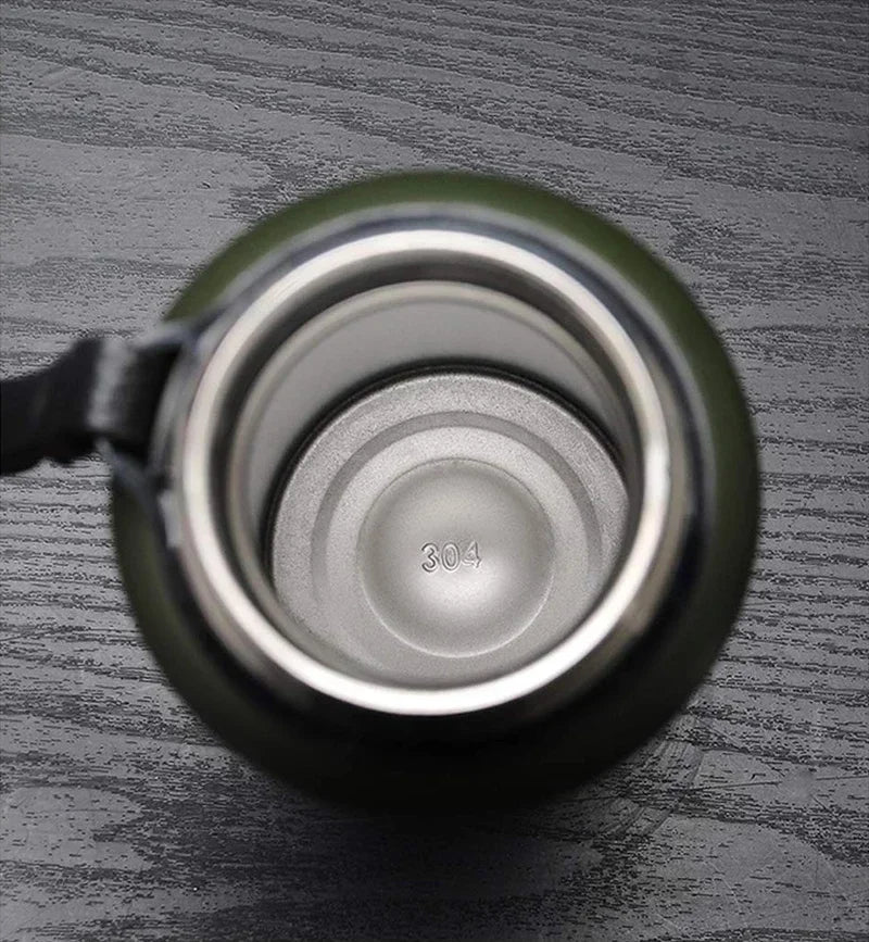 Portable Stainless Steel Thermos Bottle — Large Capacity Vacuum Flask