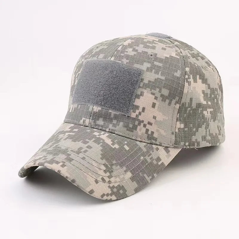 Outdoor Camouflage Baseball Hat — Curved Brim