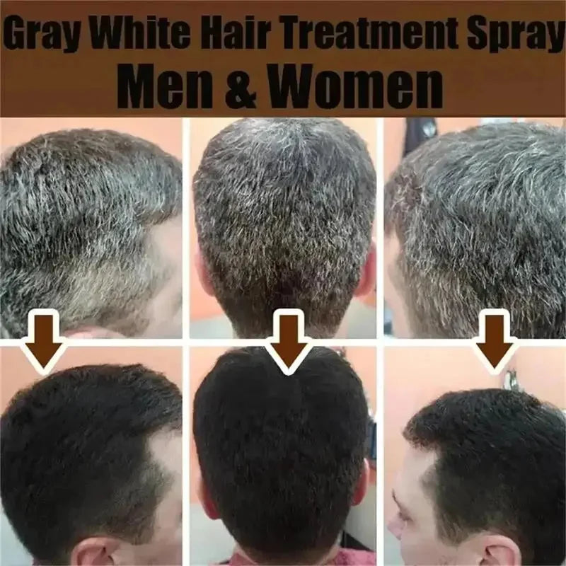 Gray-to-Black Hair Treatment Serum & Shampoo Bar