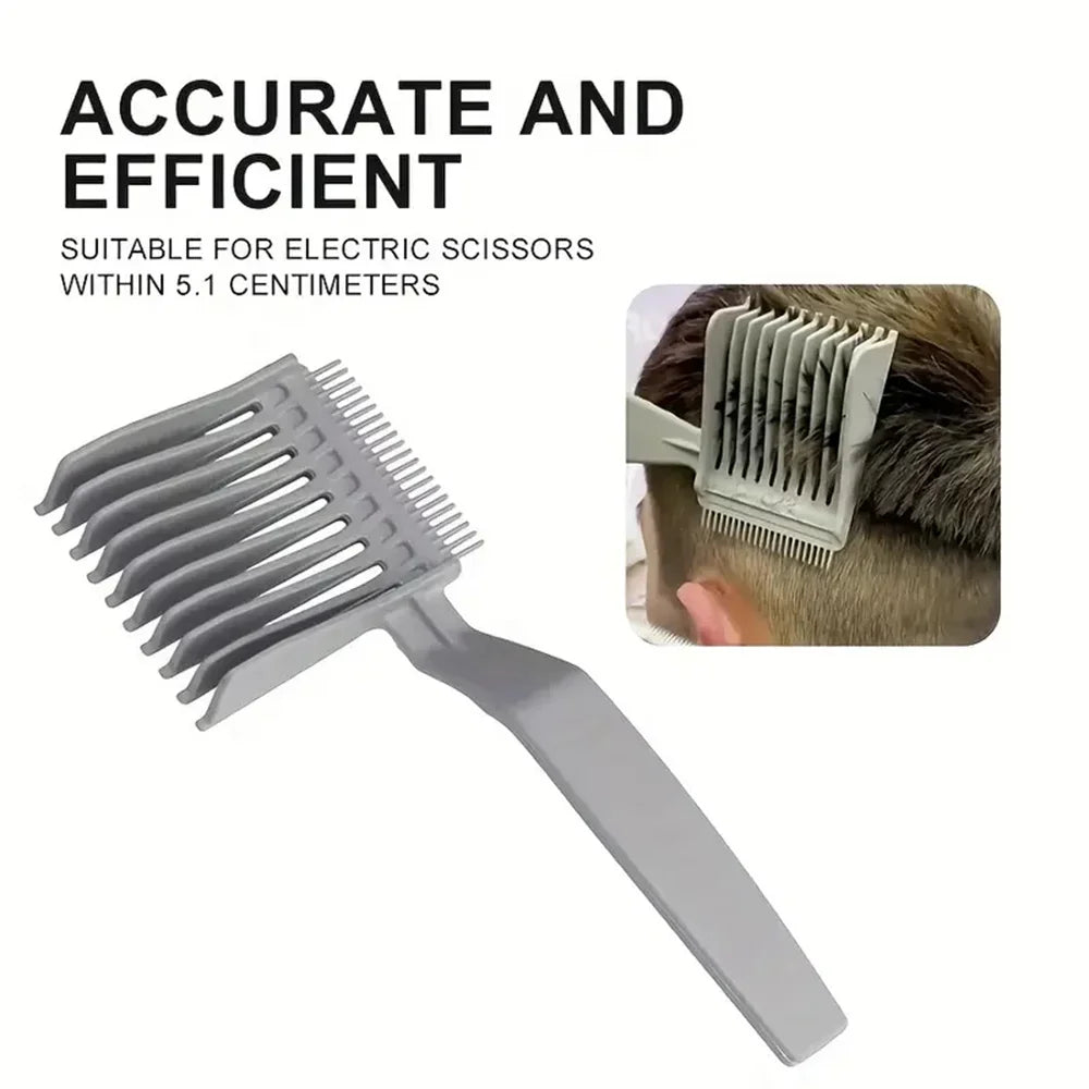 Professional Long Handle Hair Cutting Clipper Comb – Precision Barber Tool